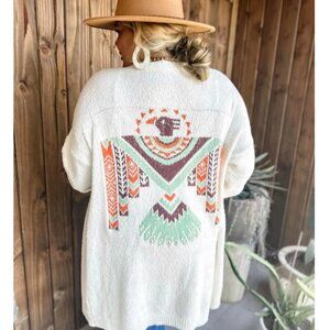 NWT Blakeley Thunder Bird Cloud Cardigan Oversized Women’s OS
